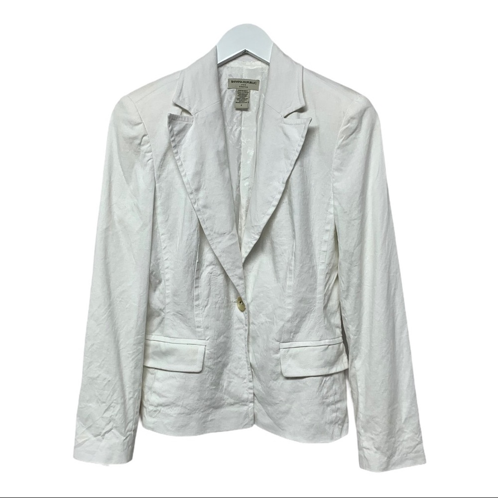 BANANA REPUBLIC | Stretch Linen Blazer